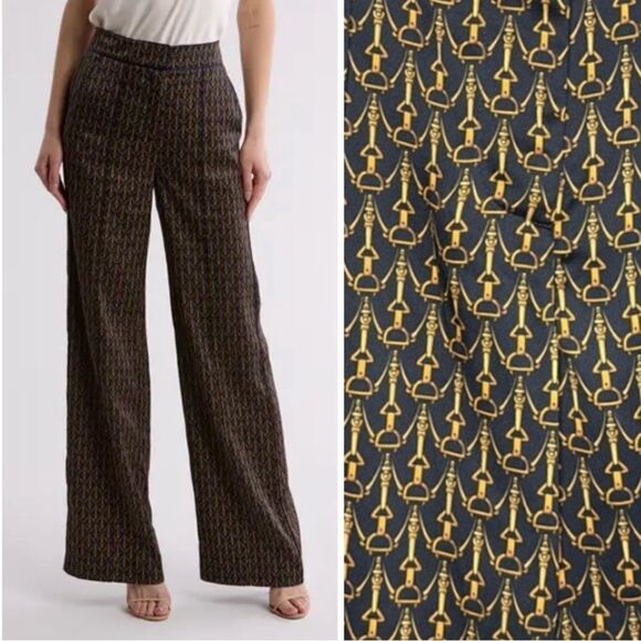 NWT Veronica Beard Edia Stirrup Pants Sz 6 - Picture 1 of 13